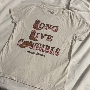 Morgan Wallen Kids White Graphic Tee